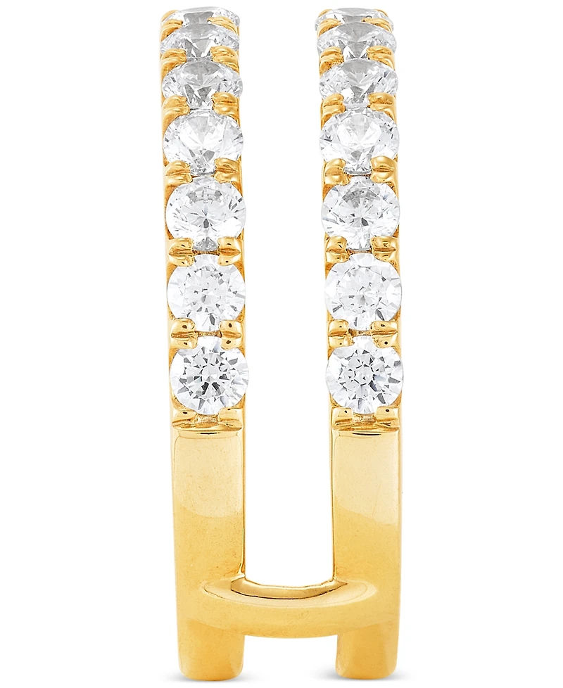 Grown With Love Igi Certified Lab Diamond (1-1/2 ct. t.w.) Enhancer Ring 14k White or Yellow Gold