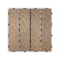 Streamdale Furniture Streamdale Premium Patio Decking Tiles (22-Pack), Diy Quick Deck