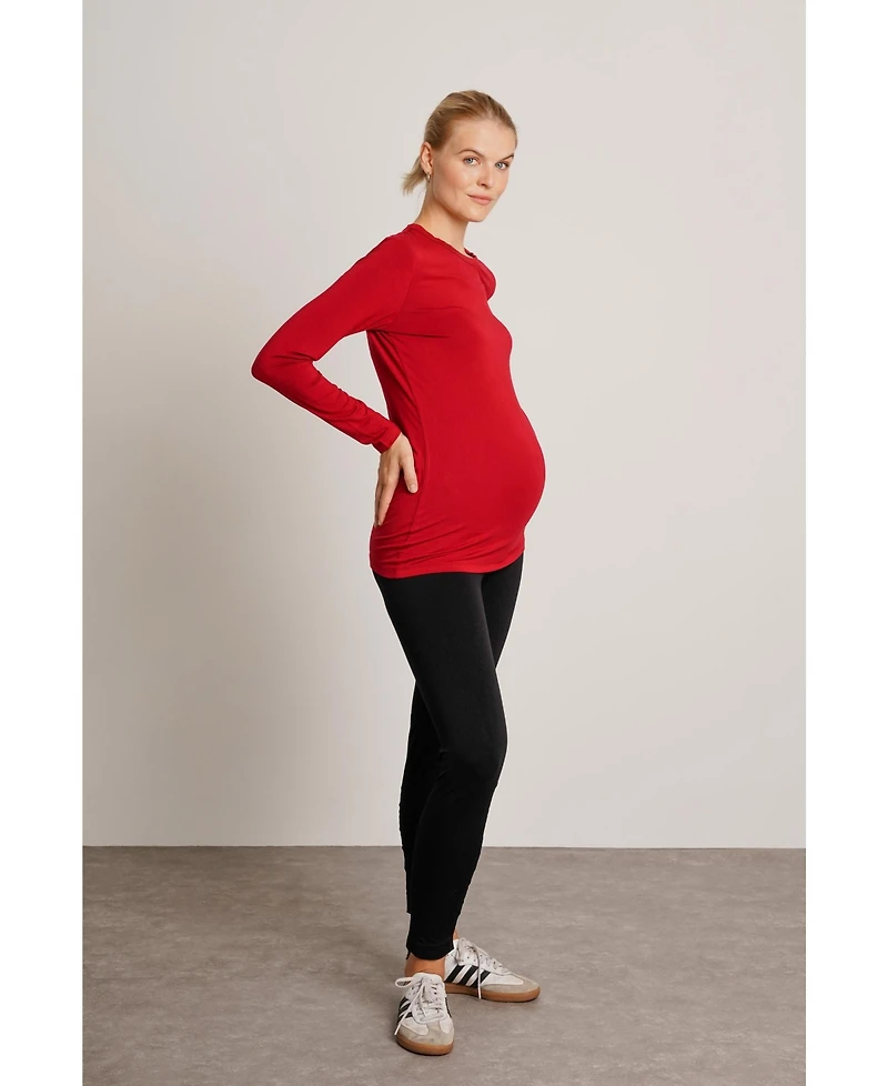 Nom Maternity Liv Long Sleeve Tee