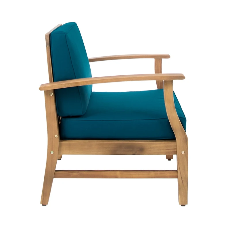 Perla Club Chairs Set Of 2, Blue