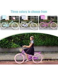 Streamdale Girls' 20" Bike with Basket for Ages 7-10