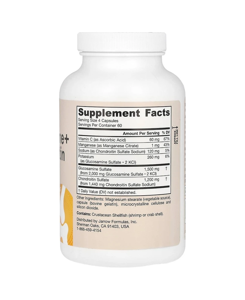 Jarrow Formulas Glucosamine + Chondroitin