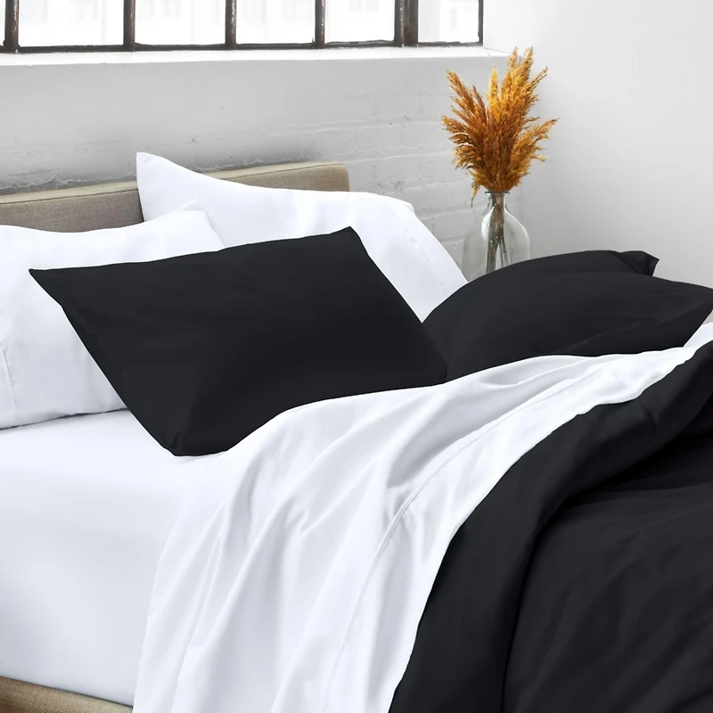 Bare Home Ultra-Soft Double Brushed Pillow Sham Set King
