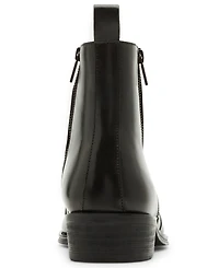 Steve Madden Men's Hyphen Side-Zip Leather Dress Boot