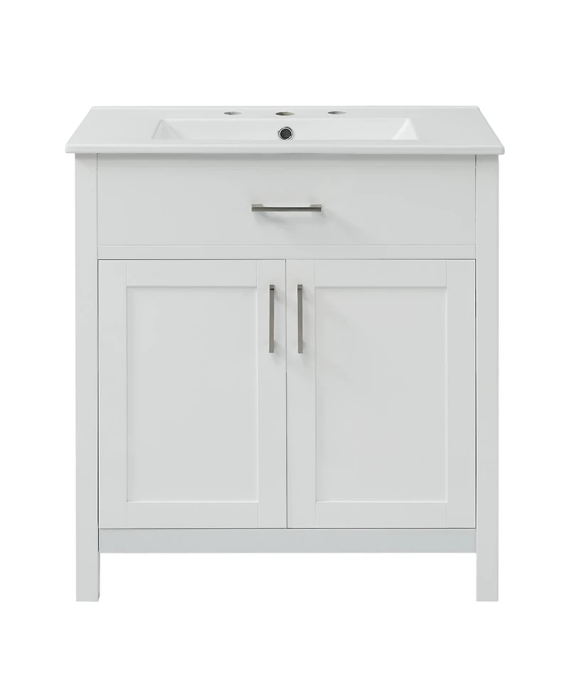 Streamdale Compact 30" Bathroom Vanity with Ample Storage