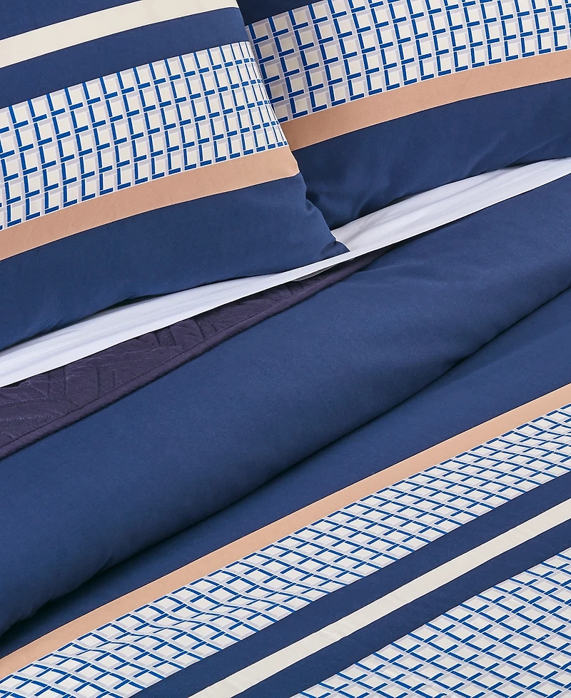 Lacoste Home Micro Logo 3-Pc. Comforter Set