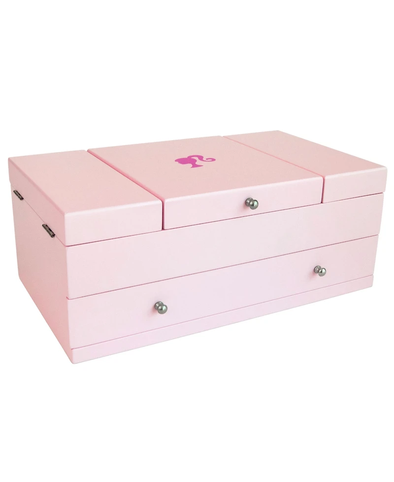 Mele & Co Barbie Baubles and Bling Wooden Jewelry Box