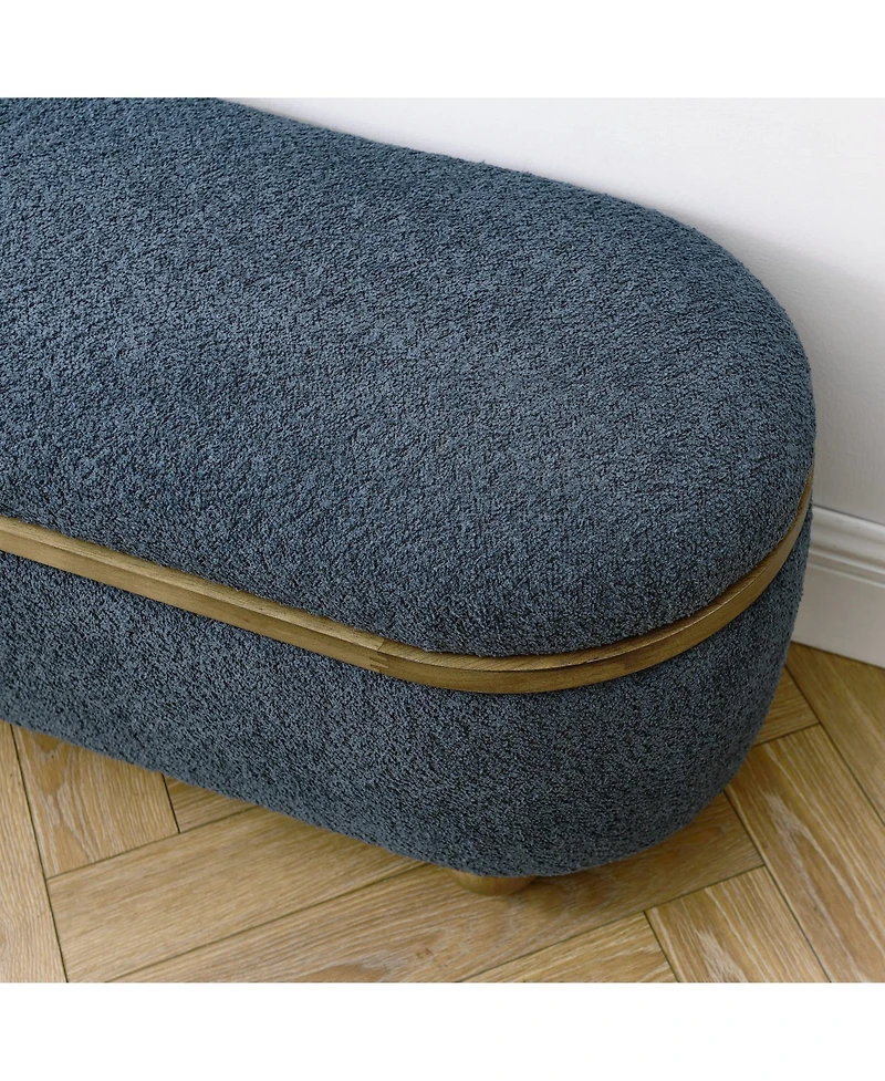 Streamdale Upholstered Storage Ottoman Bench