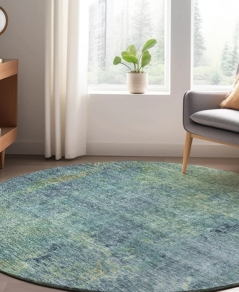 Dalyn Trevi Washable TV9 8'x8' Round Area Rug