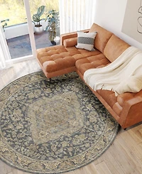 Dalyn Hatay Washable HY3 8'x8' Round Area Rug