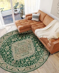 Dalyn Hatay Washable HY3 8'x8' Round Area Rug