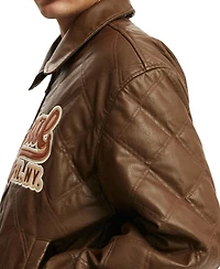 Cotton On Men's Applique Bomber Jacket