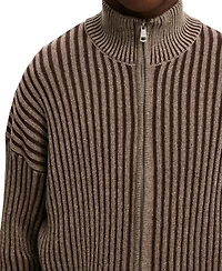 Cotton On Men's Zip Through Knit Sweater
