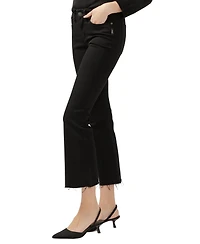 Silver Jeans Co. Women's Suki Mid Rise Curvy Fit Kick Flare Jeans