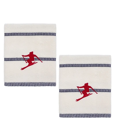 Izod Alpine Cotton 2-Pack Hand Towel Set, 16" x 28"