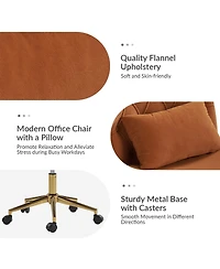 Hulala Home Sinclair Modern Office Chair with Sgs International Certified Stainless Steel Gas Spring