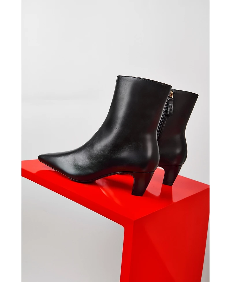 Schutz Women's Dellia Square Toe Booties