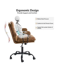 Bartholomew Modern Office Chair with Sgs International Certified Stainless Steel Gas Spring