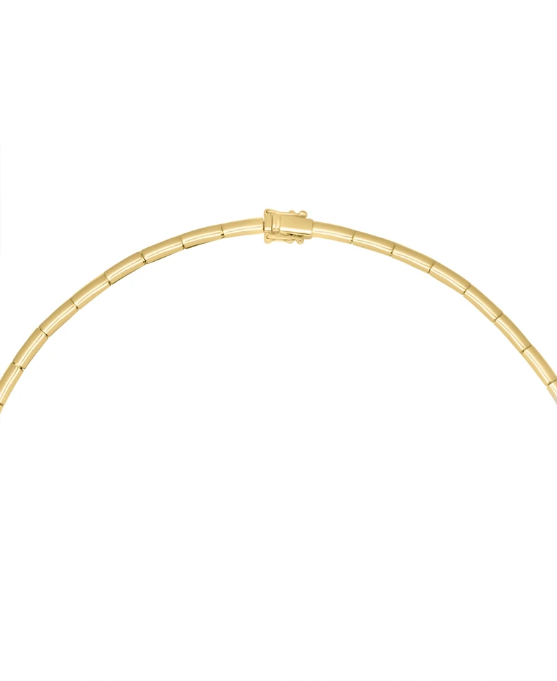 Effy Diamond Round & Baguette 17" Collar Necklace (4 ct. t.w.) 14k Gold (also available White Gold)