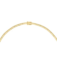Effy Diamond Round & Baguette 17" Collar Necklace (4 ct. t.w.) 14k Gold (also available White Gold)