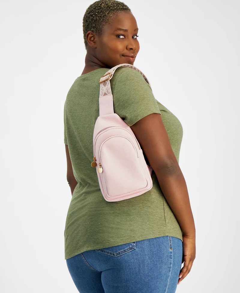 Style & Co Webbing Strap Small Sling Bag, Created for Macy's