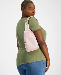 Style & Co Webbing Strap Small Sling Bag, Created for Macy's