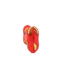 Mighty Medium Bone Red, Durable Squeaky Dog Toy