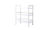 Slickblue Widened 3-Tier Multi-Functional Storage Cart for Efficient Organization and Easy Access