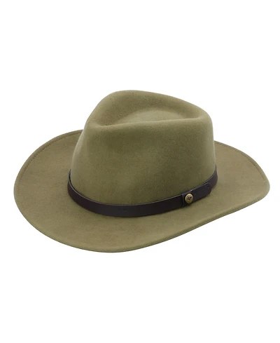 Peter Grimm Sherpa Wool Felt Crushable Packable Fedora Hat
