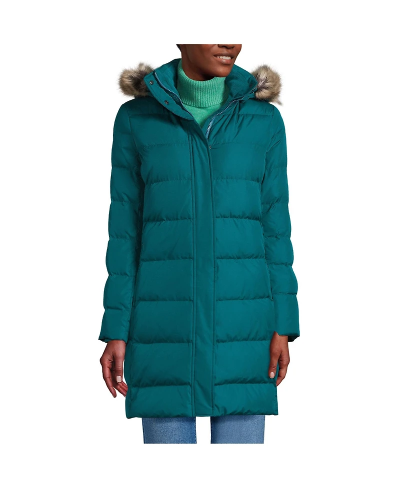 Lands' End Women's Max 600 Down Puffer Coat