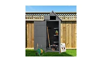 Slickblue Outdoor Tool Storage Cabinet for Efficient Garden and Patio Organization