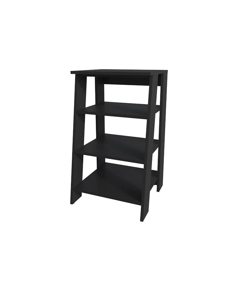 Fm Furniture Morenci Medicine Cabinet With Included Mirror And 1 Door, Black