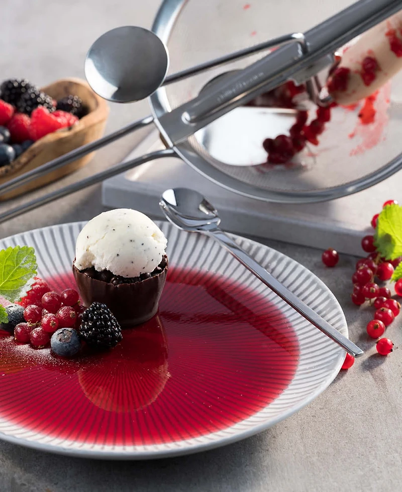 Gefu Stainless Steel Fine Mesh Berry Strainer Press