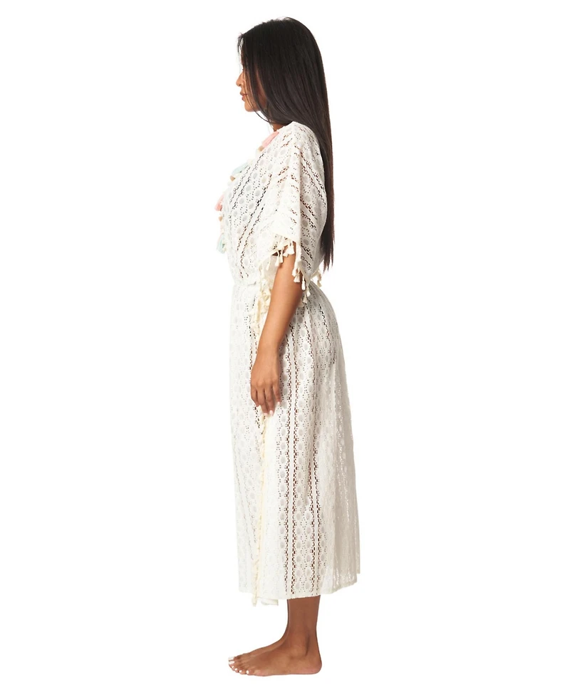 La Moda Clothing Women's Lace Cover Up