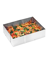 Gefu Stainless Steel Adjustable 8 x 9.5 inch to 15x18 inch Baking Frame