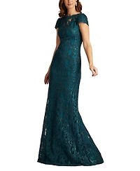 Tadashi Shoji Women's Garwood Sequin Embroidered Gown