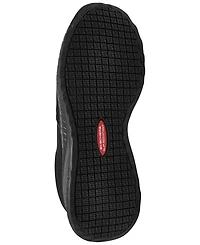 Skechers Men's Work Relaxed Fit: Squad Chaos Sr - Urgran Memory Foam Slip-On Wide-Width Casual Sneakers from Finish Line