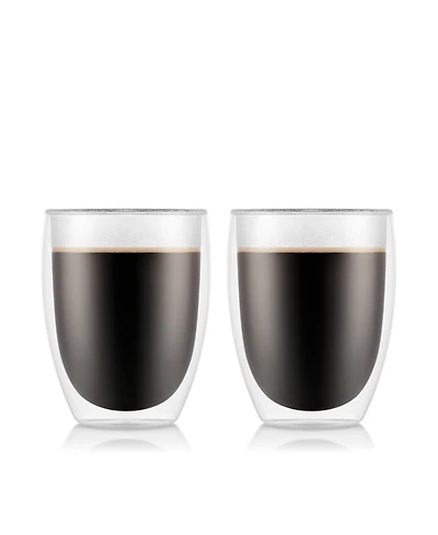 Bodum Pavina Set of 2 Double Walled 12 Oz. Glasses