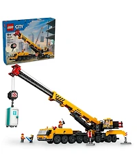 Lego City Yellow Mobile Construction Crane Toy Set 60409