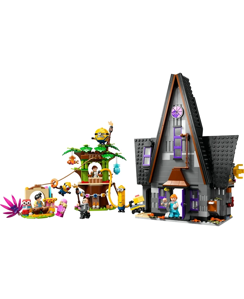 Lego Despicable Me 4 Minions and Gru's Family Mansion 75583
