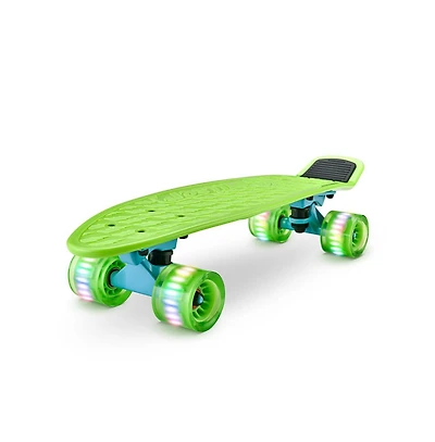 Hurtle 6'' Pp Deck Skateboard, Mini Cruiser Skateboard for Kids, Teens, and Adults