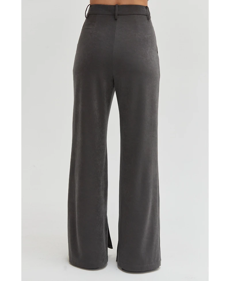 Crescent Women's Gabrielle Brushed Stretch Woven Trousers