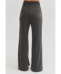 Crescent Women's Gabrielle Brushed Stretch Woven Trousers