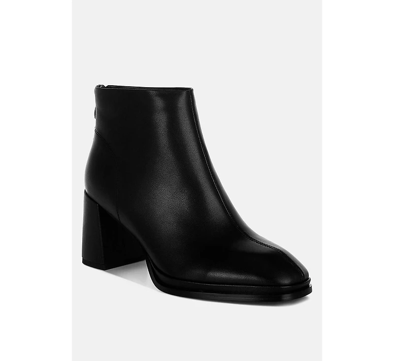 Armada Genuine Leather Square Toe Boots