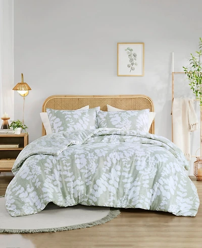 510 Design Aria Floral Print Reversible 2-Pc. Comforter Set, Twin/Twin Xl