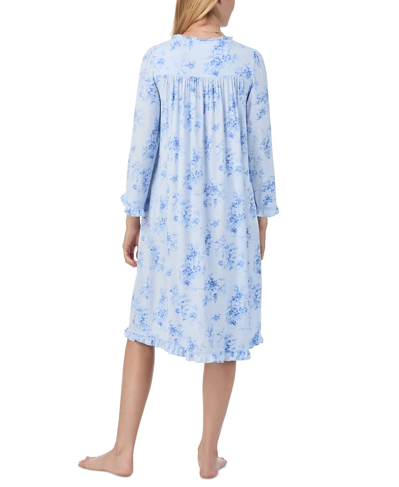 Eileen West Women's Ruffled Floral Waltz Nightgown