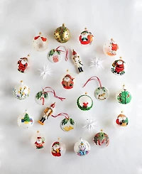 Vietri Old St. Nick Reading Ornament