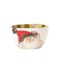 Vietri Old St. Nick Assorted Cereal Bowls, Set of 4
