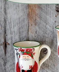 Vietri Old St. Nick Mug - Golfing