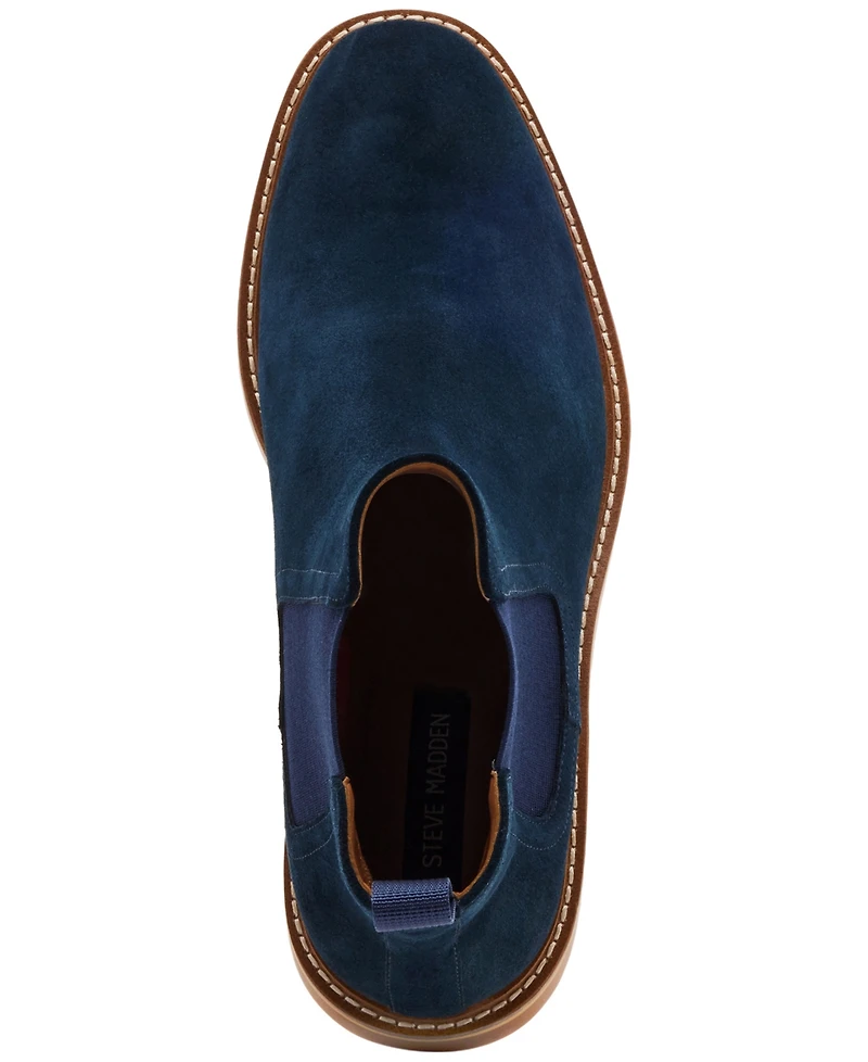 Steve Madden Men's Persee Suede Chelsea Boot